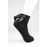 Lady Short Socks With Bow