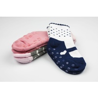 Baby Terry Short Socks With Abs