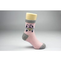 Disney Girl Short Socks With Design