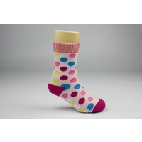Girl Terry Short Socks With Abs