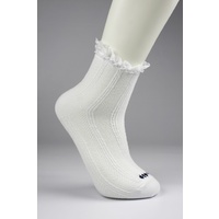 Lady Short Socks With Lace