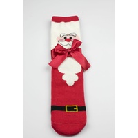 Girl Terry Short Socks With Abs