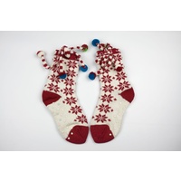 Lady Short Socks With Ponpon