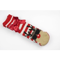Boy Terry Short Socks With Abs